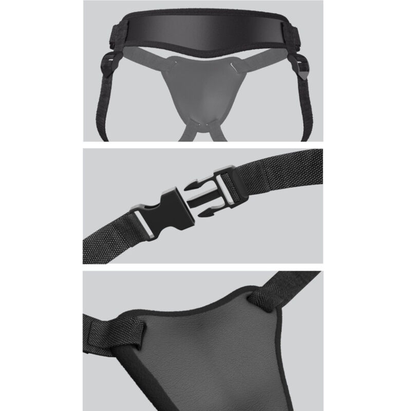 Pipedreams-Body Dock Elite Imbracatura-Silicone, Ventosa · Strap-on & Imbracature (immagine 5)
