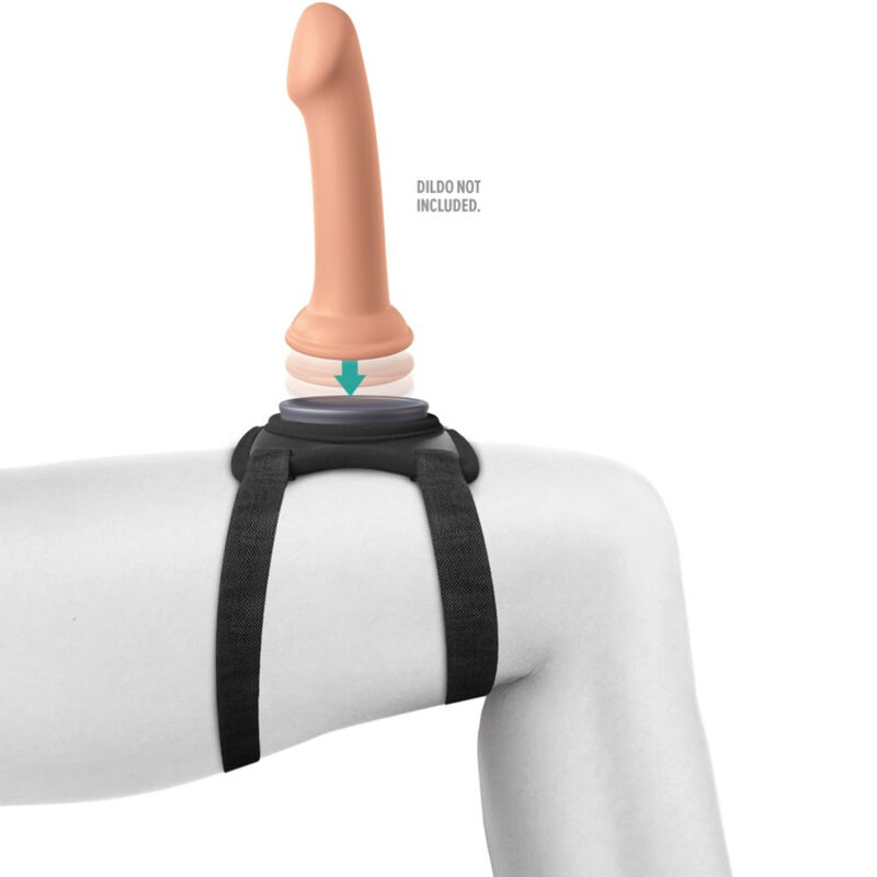 Pipedreams-Cablaggio per Cuscino Body Dock con Ventosa · Strap-on & Imbracature (immagine 3)