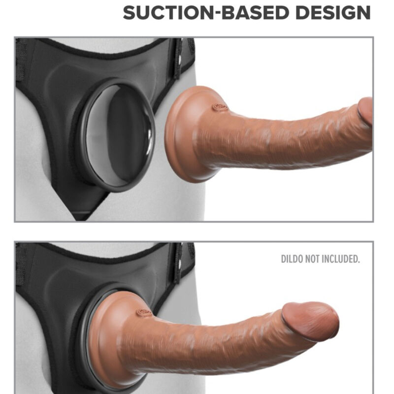 Pipedreams-Body Dock Bretelle Strap-on-Silicone, Ventosa · Strap-on & Imbracature (immagine 4)