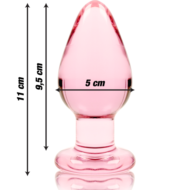 Nebula Series by Ibiza-Modello 3 Plug in Cristallo 11 x 5 cm · Accessori BDSM (imaginea 4)