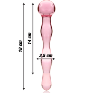 Nebula Series by Ibiza-Model 13 Dildo Cristallo 18 cm · Dildo & Stimolatori (immagine 3)