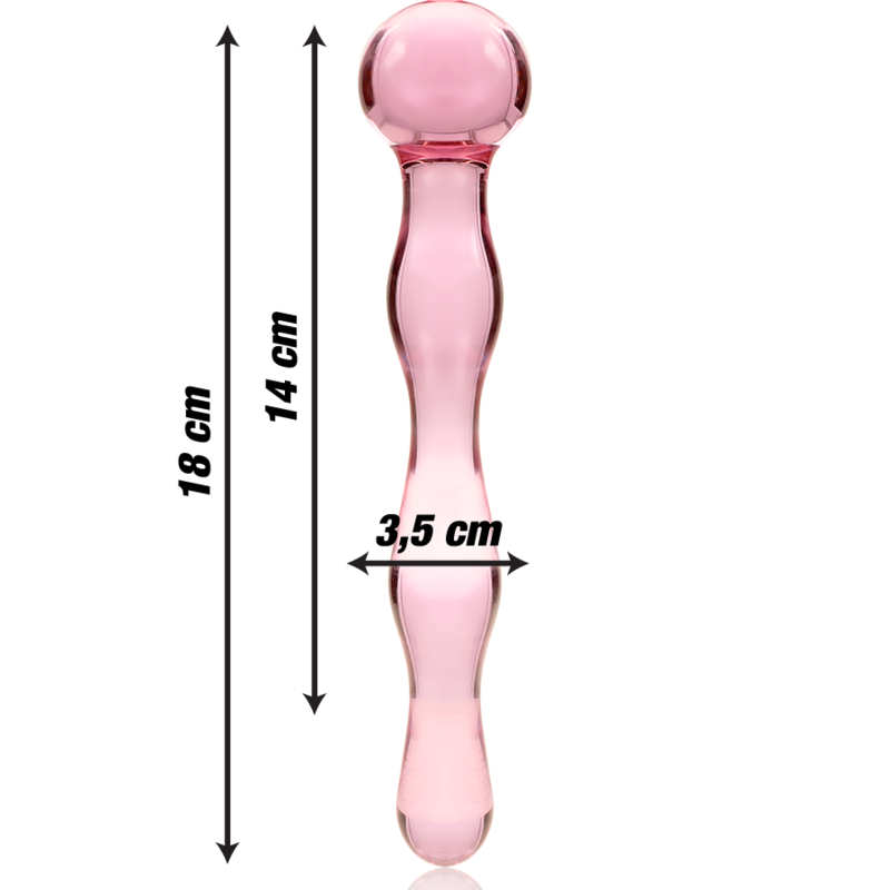 Nebula Series by Ibiza-Model 13 Dildo Cristallo 18 cm · Dildo & Stimolatori (immagine 3)