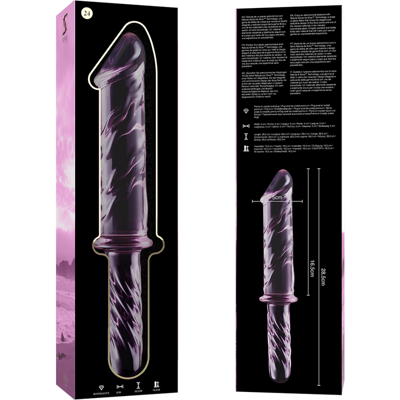 Nebula Series by Ibiza-Modello 24 Dildo in vetro borosilicato · Dildo & Stimolatori (imaginea 6)