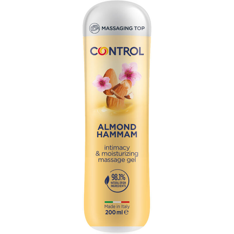 Control Lubes-Almond Hammam Massage Gel 3 in 1 200 ml 1 Control Lubes-Almond Hammam Massage Gel 3 in 1 200 ml · Lubrificanti