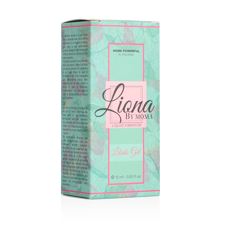 Liona By Moma-Gel Vibratore Libido Liquido 15 ml · Afrodisiaci donna (immagine 5)