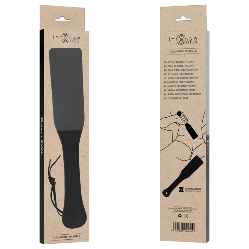 Intense Fetish-Tavolozza in Pelle Vegana, 32,5 cm · Accessori BDSM (imaginea 5)