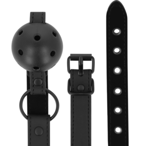 Intense Fetish-Gag con la Palla di Pelle Vegan-Waterproof 8 Intense Fetish-Gag con la Palla di Pelle Vegan-Waterproof · Bondage & Manette (imaginea 3)