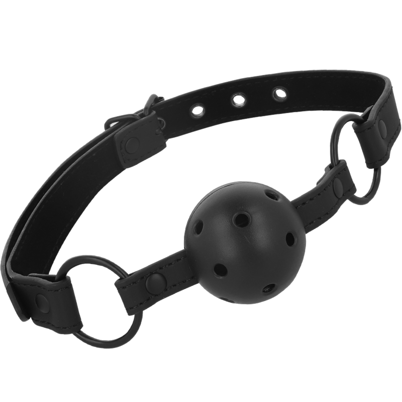 Intense Fetish-Gag con la Palla di Pelle Vegan-Waterproof 5 Intense Fetish-Gag con la Palla di Pelle Vegan-Waterproof · Bondage & Manette (imaginea 5)