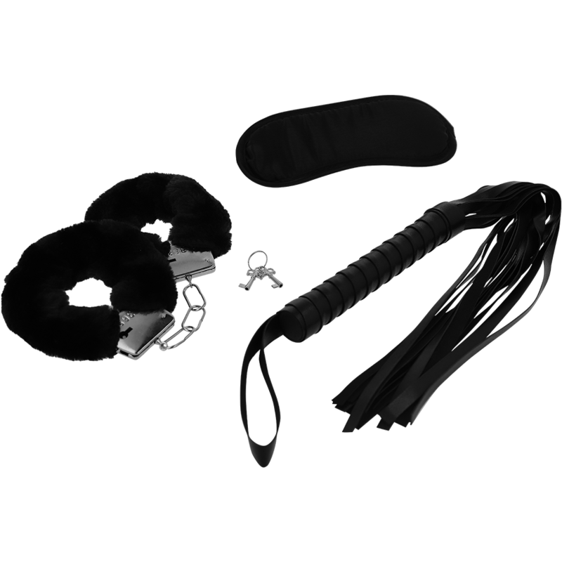 Intense Fetish-Playset Erotico 1 con Manette, Maschera per gli Occhi 6 Intense Fetish-Playset Erotico 1 con Manette, Maschera per gli Occhi · Bondage & Manette (imaginea 6)