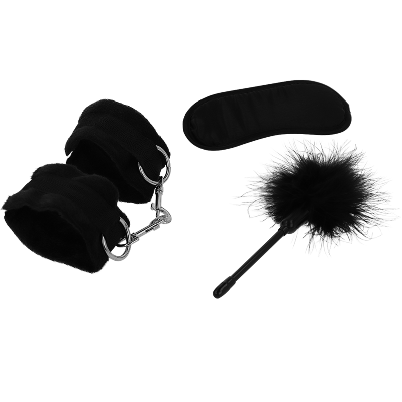 Intense Fetish-Set Erotico Playset 2 con Manette, Maschera per gli Occhi · Bondage & Manette (imaginea 5)