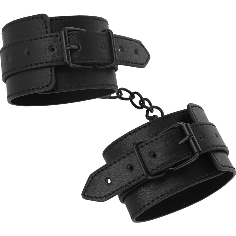 Intense Fetish-Polsini per caviglie in pelle vegana · Accessori BDSM (imaginea 6)