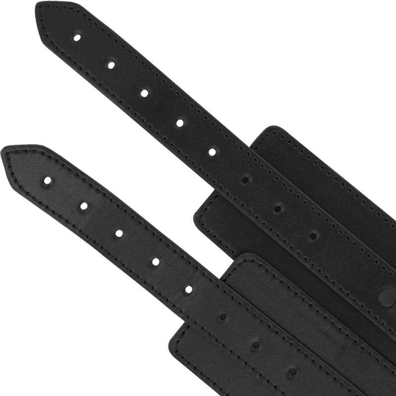 Intense Fetish-Polsini per caviglie in pelle vegana · Accessori BDSM (imaginea 5)