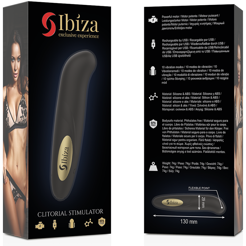 Ibiza Technology-Stimolatore clitorideo ricaricabile usb 10 modalità 2 Ibiza Technology-Stimolatore clitorideo ricaricabile usb 10 modalità · Vibratori (imaginea 2)