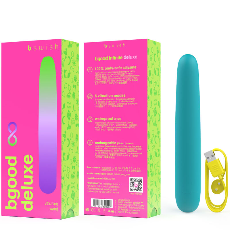 B Swish-Bgood Infinite Deluxe Vibratore Ricaricabile Silicone 10 B Swish-Bgood Infinite Deluxe Vibratore Ricaricabile Silicone · Vibratori (imaginea 10)