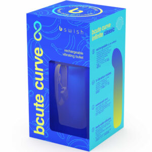 B Swish-Bcute Curve Infinite Classic Vibratore Ricaricabile da-Blu · Vibratori (imaginea 6)