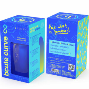 B Swish-Bcute Curve Infinite Classic Vibratore Ricaricabile da-Blu · Vibratori (imaginea 3)