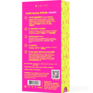 B Swish-Bwild Bunny Infinite Classic Vibratore Ricaricabile · Vibratori (immagine 4)