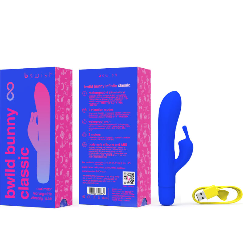 B Swish-Bwild Bunny Infinite Classic Vibratore Ricaricabile · Vibratori (immagine 9)