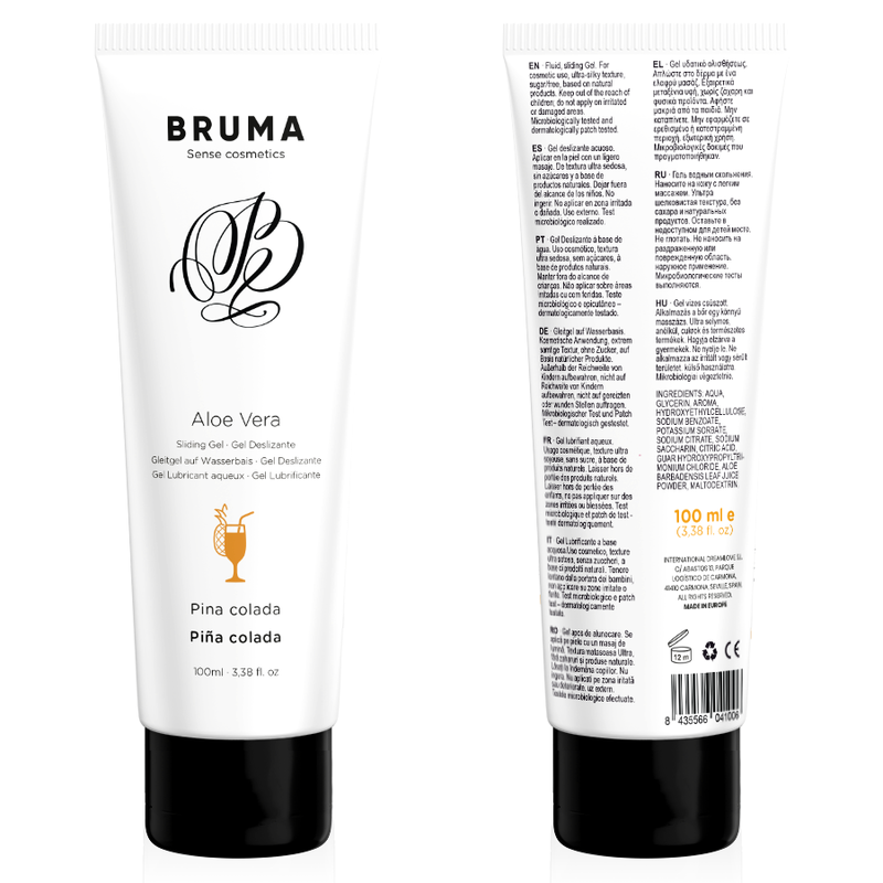 Bruma-Gel Lubrificante Aloe Vera Pina Colada 100 ml 1 Bruma-Gel Lubrificante Aloe Vera Pina Colada 100 ml · Lubrificanti