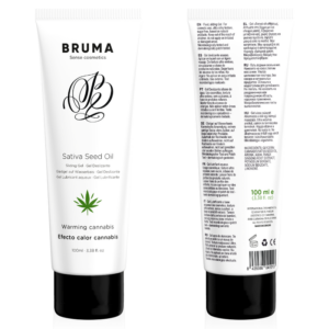 Bruma-Gel Lubrificante Riscaldatore con Olio di Semi Sativa