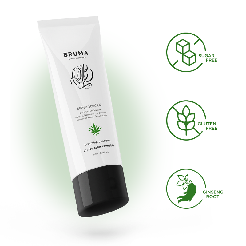 Bruma-Gel Lubrificante Riscaldatore con Olio di Semi Sativa · Lubrificanti (immagine 4)