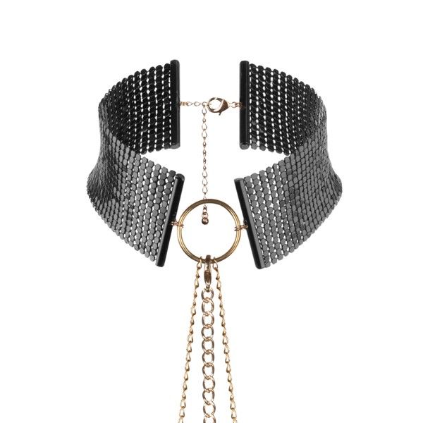 Bijoux Desire Metallique-Desiderio Metallo Collana in metallo Nero — BIJOUX INDISCRETS · Accessori lingerie