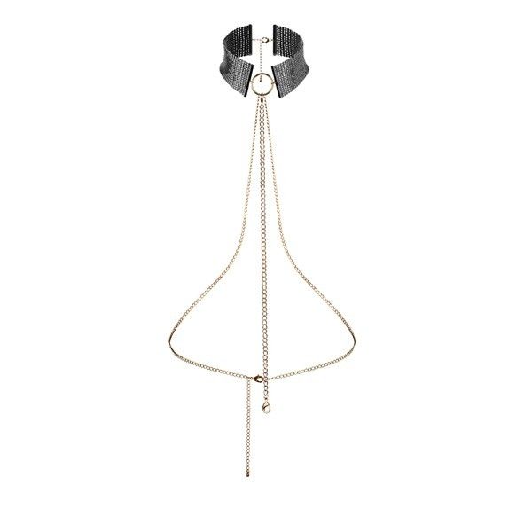 Bijoux Desire Metallique-Desiderio Metallo Collana in metallo Nero — BIJOUX INDISCRETS · Accessori lingerie (imaginea 3)