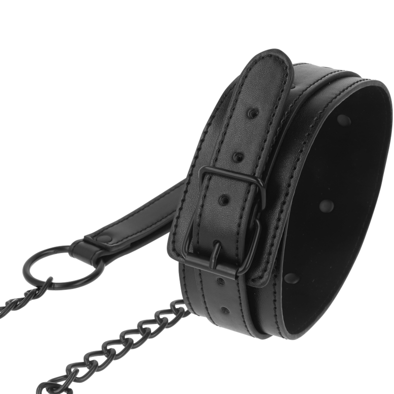 Intense Fetish-Collana in pelle vegana 3 Intense Fetish-Collana in pelle vegana · Bondage & Manette (imaginea 3)
