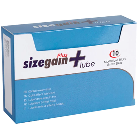 500cosmetics-Sizegain Plus Lube Efect Răcoritor · Lubrifiant