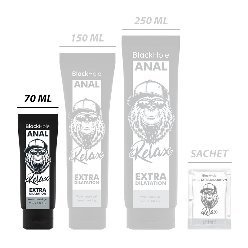 Black Hole-Gel dilatatore anale a base d'acqua 70 ml 2 Black Hole-Gel dilatatore anale a base d'acqua 70 ml · Lubrificanti (imaginea 2)