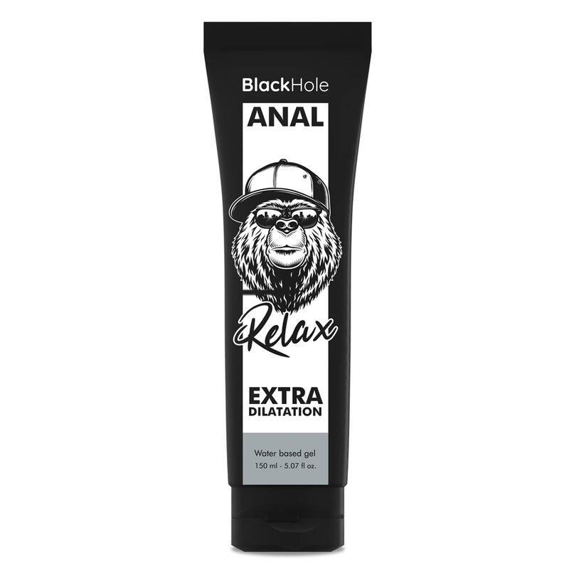 Black Hole-Gel anale rilassante per la dilatazione a base d'acqua 150 ml