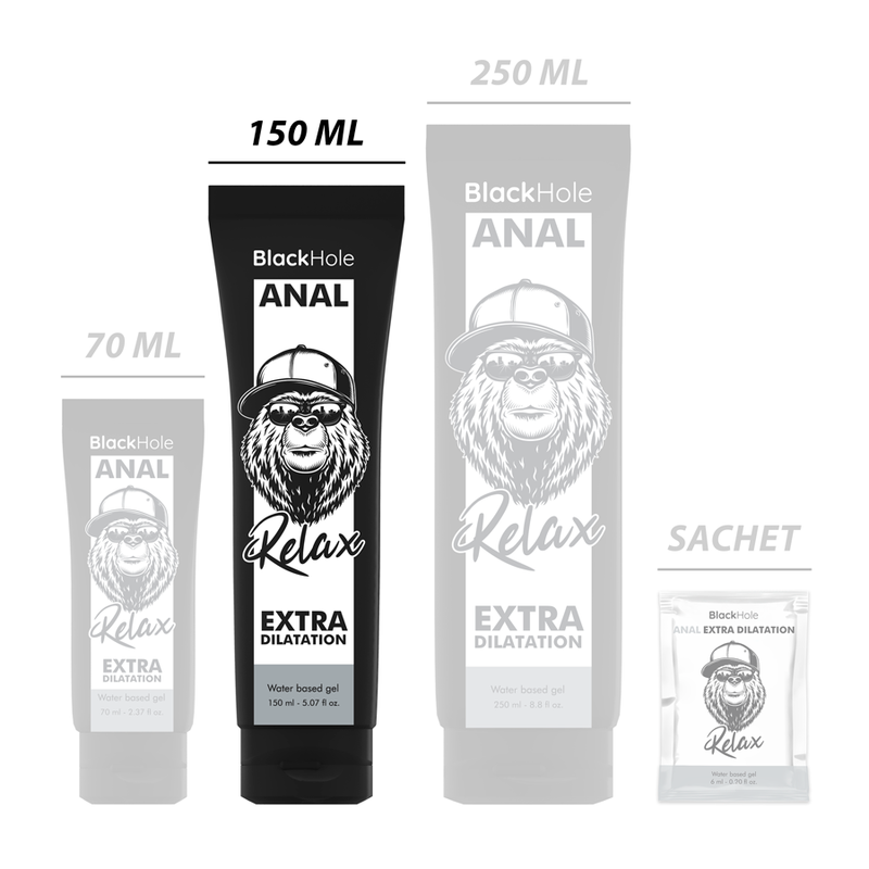Black Hole-Gel anale rilassante per la dilatazione a base d'acqua 150 ml · Lubrificanti (imaginea 7)