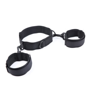 Ohmama Fetish-Manette e collare in nylon 11 Ohmama Fetish-Manette e collare in nylon · Bondage & Manette