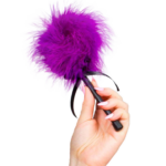 Secretplay 100% Fetish-Pene Marabou Rosa Viola · Accessori BDSM