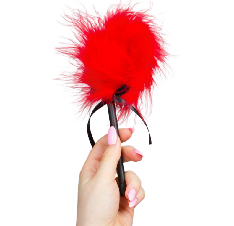 Secretplay 100% Fetish-Duster di Pene Marabou Rosso 1 Secretplay 100% Fetish-Duster di Pene Marabou Rosso · Bondage & Manette