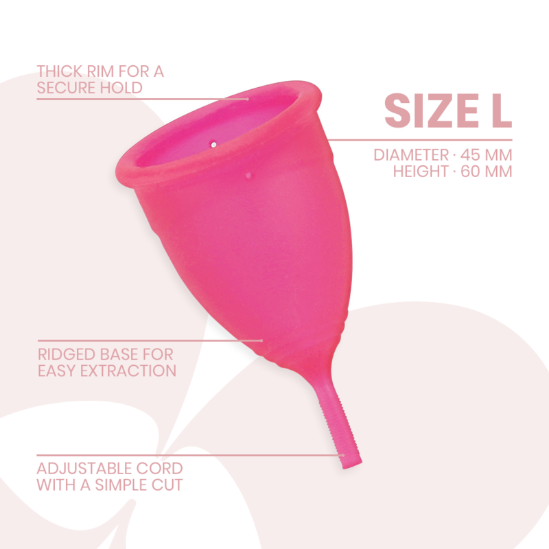 Intimichic-Coppa Menstruale di Silicone Medical · Sesso orale & Corpo (immagine 10)