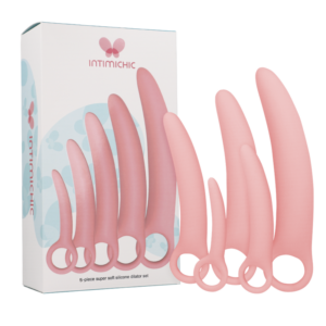 Intimichic-Set di dilatatori in silicone, 5 pezzi · Giocattoli anali (immagine 2)