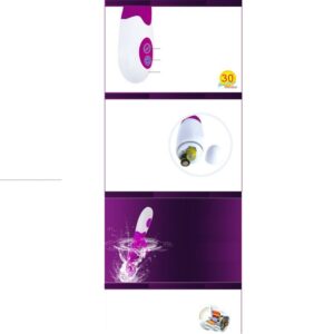 High Tech-Flirt Snappy Vibrator-Silicone, 12 velocità — PRETTY LOVE · Vibratori (imaginea 2)