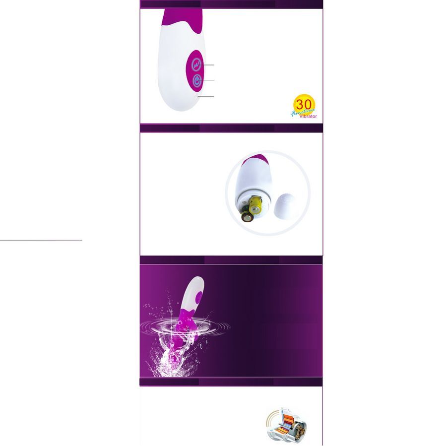 High Tech-Flirt Snappy Vibrator-Silicone, 12 velocità 2 High Tech-Flirt Snappy Vibrator-Silicone, 12 velocità — PRETTY LOVE · Vibratori (imaginea 2)