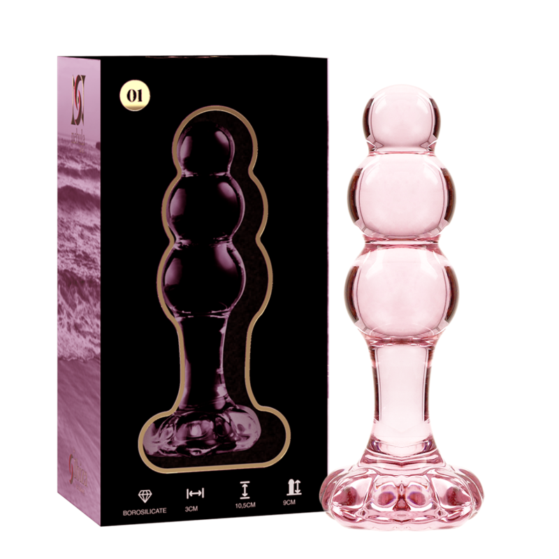 Nebula Series by Ibiza-Modello 1 Plug anale in Vetro · Accessori BDSM (imaginea 2)