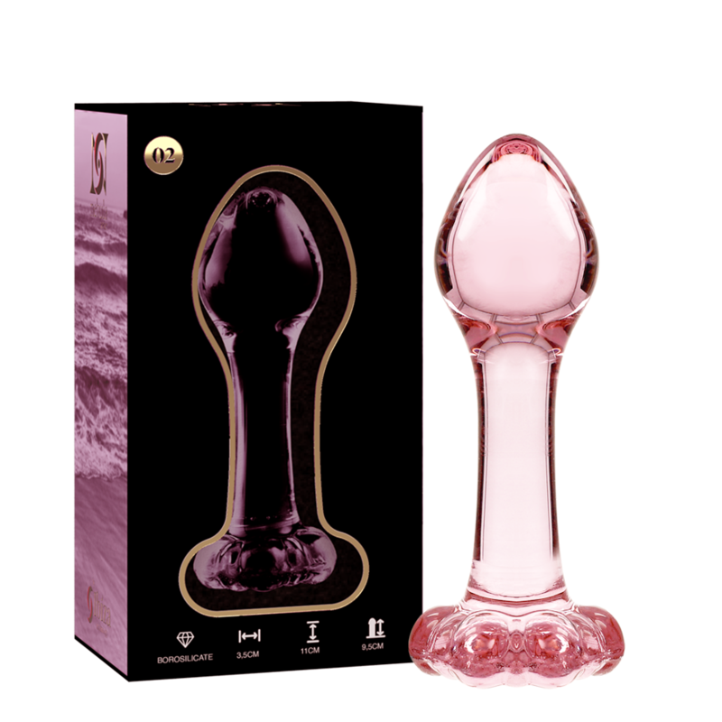 Nebula Series by Ibiza-Modello 2 Plug anale in Vetro · Accessori BDSM (imaginea 2)