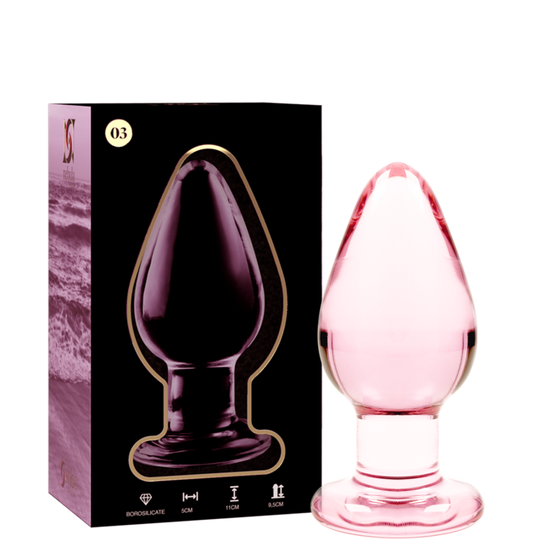 Nebula Series by Ibiza-Modello 3 Plug in Cristallo 11 x 5 cm · Accessori BDSM (imaginea 3)