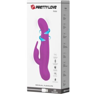 High Tech-Highgrade Hale Lilla Rotator-Silicone, 12 velocità — PRETTY LOVE · Vibratori (imaginea 10)
