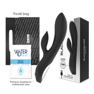 Black&silver-Kaultz Touch Control Vibrator-Silicone, 10 velocità — BLACK&SILVER · Vibratori (imaginea 10)