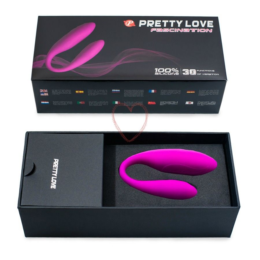 High Tech-Fascination Lilla Vibratore in U-Silicone, 12 velocità 3 High Tech-Fascination Lilla Vibratore in U-Silicone, 12 velocità — PRETTY LOVE · Giocattoli per coppie (imaginea 3)