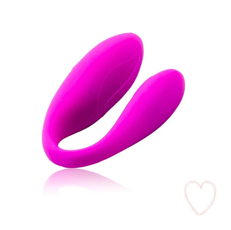 High Tech-Fascination Lilla Vibratore in U-Silicone, 12 velocità 2 High Tech-Fascination Lilla Vibratore in U-Silicone, 12 velocità — PRETTY LOVE · Giocattoli per coppie (imaginea 2)