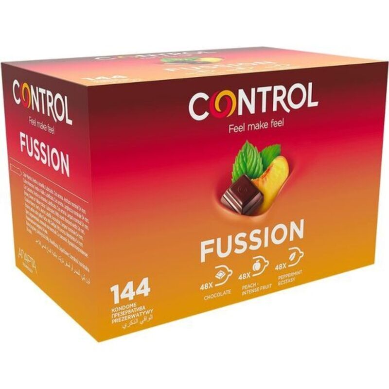 Control Condoms-Adatta Fusion Preservativi 144 Pezzi 1 Control Condoms-Adatta Fusion Preservativi 144 Pezzi · Preservativi
