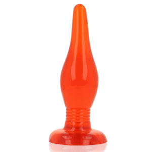 Baile Anal-Plug anale Red Soft Touch 14.2 Cm-Ventosa