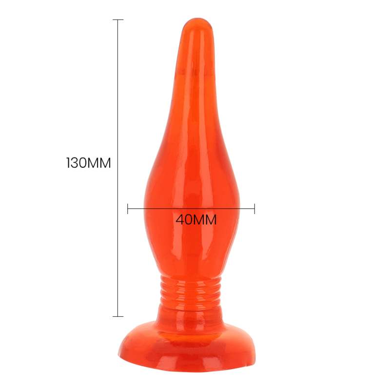 Baile Anal-Plug anale Red Soft Touch 14.2 Cm-Ventosa · Accessori BDSM (imaginea 5)