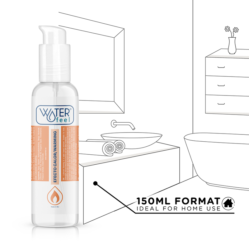 Waterfeel-Lubrificante con effetto riscaldamento 150 Ml 3 Waterfeel-Lubrificante con effetto riscaldamento 150 Ml · Lubrificanti (imaginea 3)